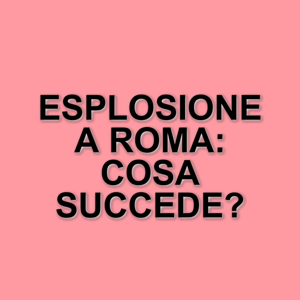 Esplosione a Roma: crolla palazzina in via Vitellia, ferito un turista scozzese