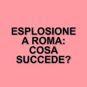 Esplosione a Roma: crolla palazzina in via Vitellia, ferito un turista scozzese