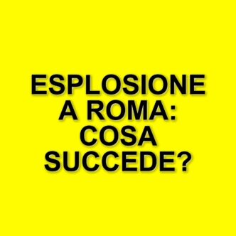 Esplosione a Roma: crolla palazzina e Roberto Saviano rivela di averla lasciata da poco