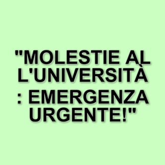 Università Roma Tre: 265 segnalazioni di molestie in una settimana, la richiesta di un codice antimolestie
