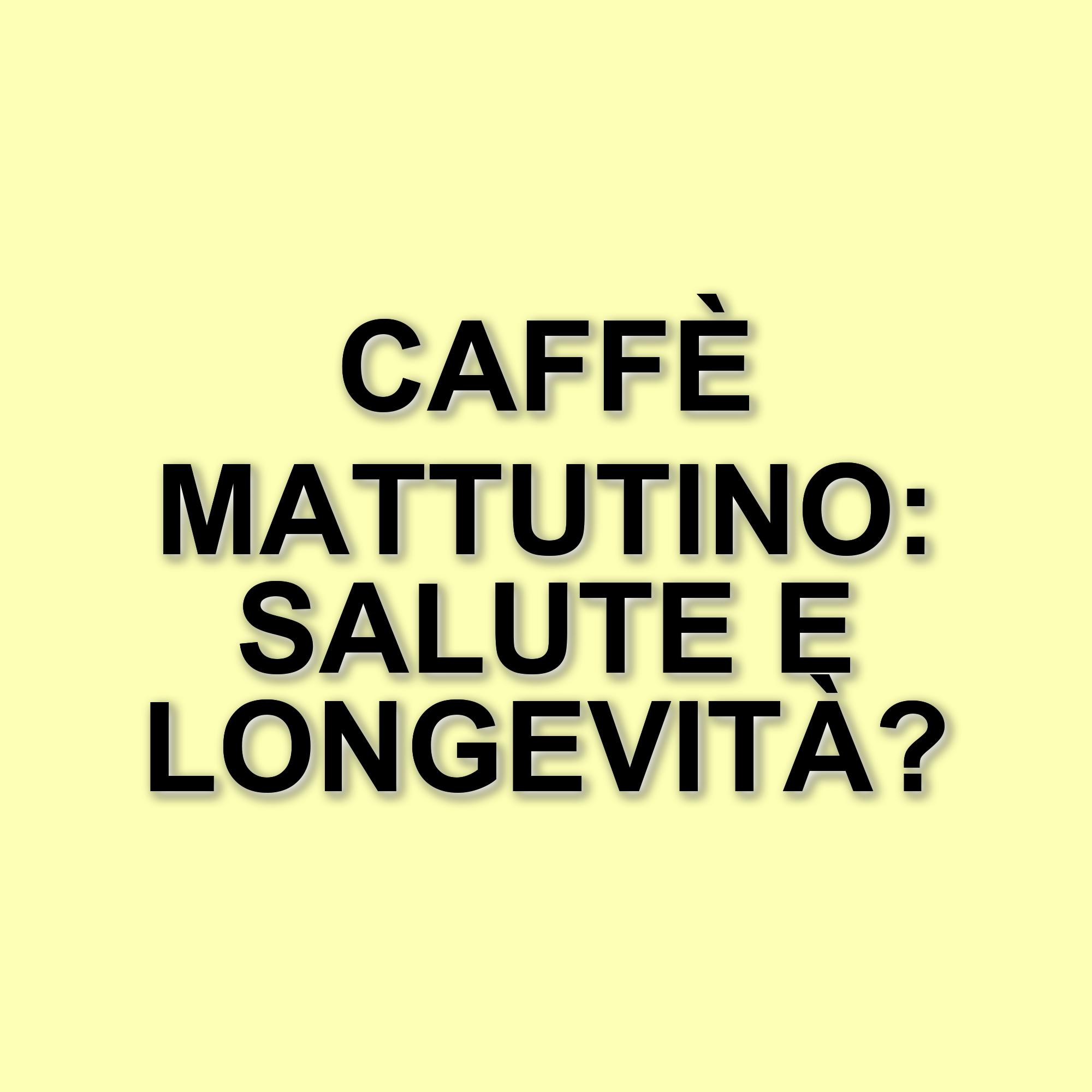 Il caffè: un alleato per la salute e la longevità, ma attenzione al momento del consumo