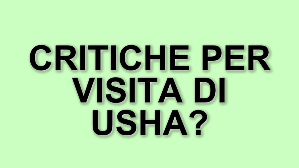 Modifiche All'Itinerario Della Second Lady Usha Vance: Esclusi Eventi Culturali In Groenlandia