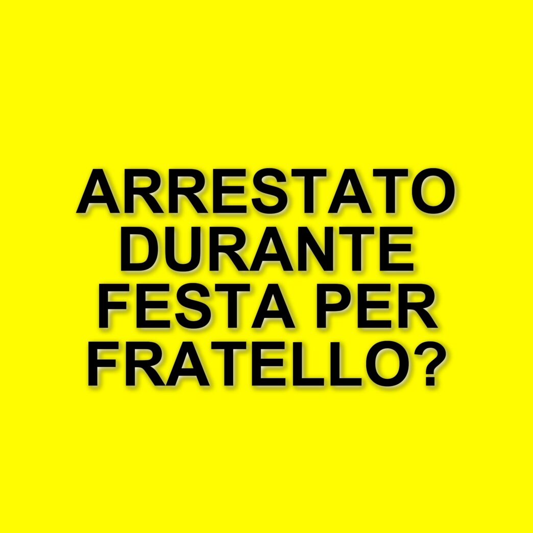 Arrestato un latitante durante la festa per il fratello scarcerato: il caso di Valentino Radosavljvic