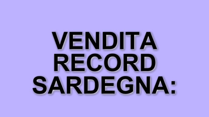 Vendita record in Sardegna: villa da 160 milioni con 28 camere e 35 bagni