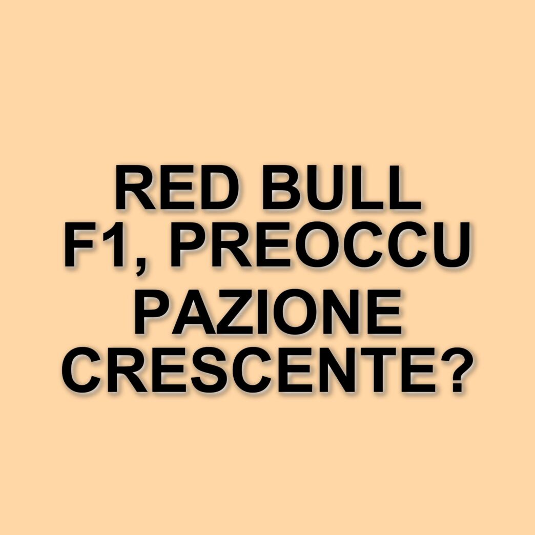 Verstappen esprime preoccupazione per la competitività della Red Bull F1 in vista del Gran Premio di Cina