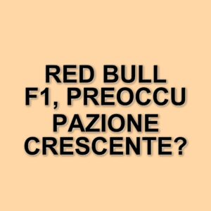Verstappen esprime preoccupazione per la competitività della Red Bull F1 in vista del Gran Premio di Cina