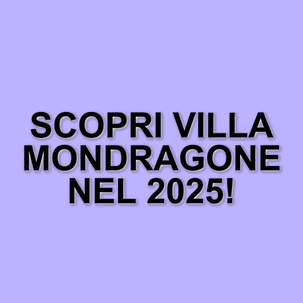 Villa Mondragone: un viaggio nel tempo per le Giornate di Primavera FAI 2025