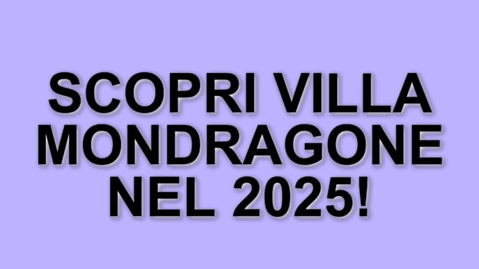 Villa Mondragone: un viaggio nel tempo per le Giornate di Primavera FAI 2025