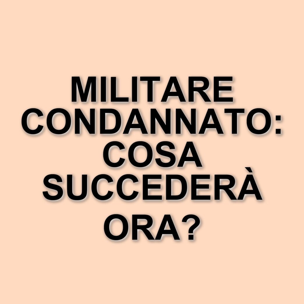 Violenza domestica: condannato un militare per maltrattamenti su moglie e sei figli