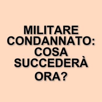 Violenza domestica: condannato un militare per maltrattamenti su moglie e sei figli