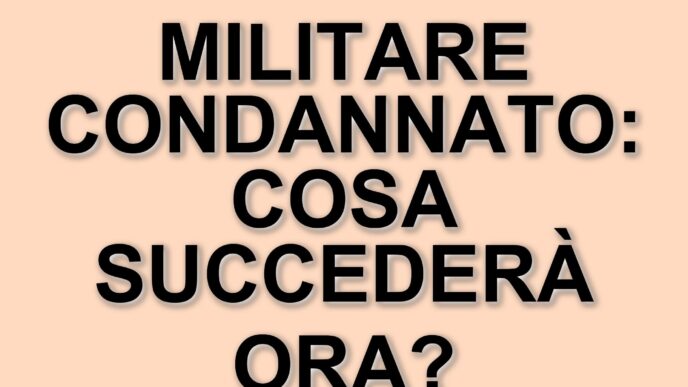 Violenza domestica: condannato un militare per maltrattamenti su moglie e sei figli