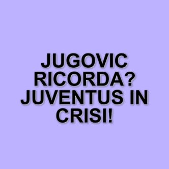 Vladimir Jugovic: il ricordo dei tempi d'oro della Juventus e le sfide attuali della squadra