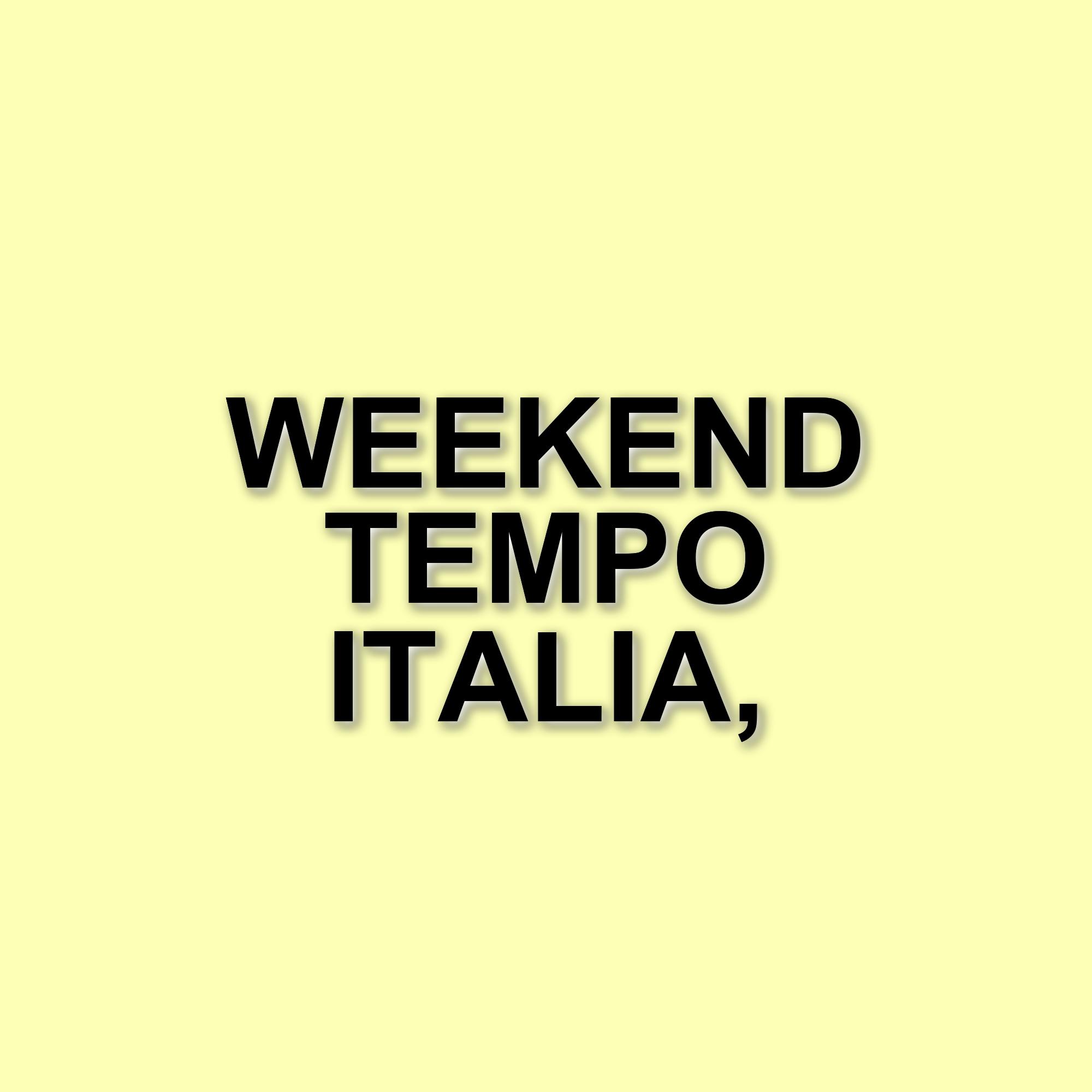 Weekend di bel tempo in Italia, ma in arrivo temporali e piogge intense
