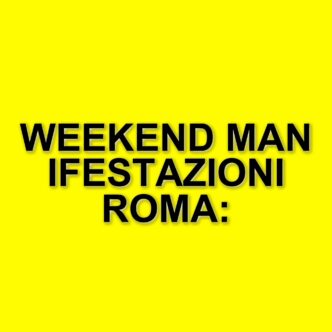 Weekend di manifestazioni a Roma: possibili disagi per i mezzi pubblici