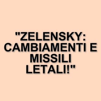Zelensky cambia il Capo di Stato Maggiore e presenta il missile Long Neptune: la situazione in Ucraina