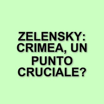 Zelensky ribadisce la posizione dell'Ucraina sulla Crimea durante la visita a Oslo