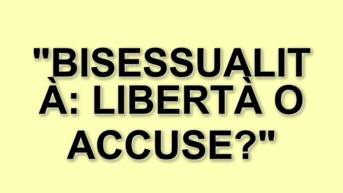 Zeudi Di Palma e il dibattito sulla bisessualità al Grande Fratello: tra accuse e libertà di espressione