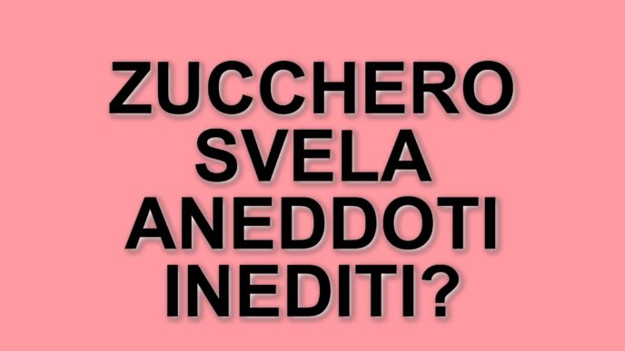 Zucchero Si Racconta: Tra Aneddoti E Incontri Straordinari In Vista Del Tour 2026
