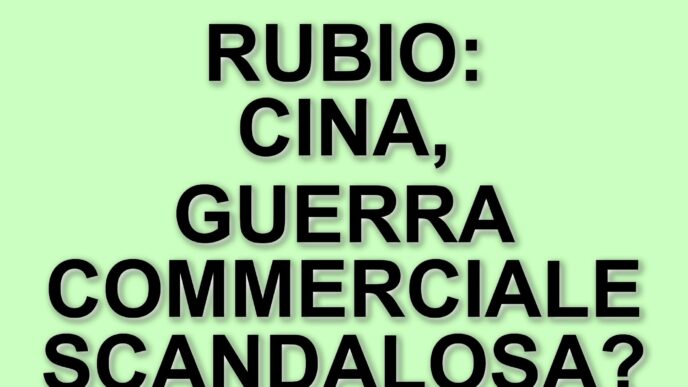 Mercati globali in crisi: l'intervento di Marco Rubio a Bruxelles e le tensioni commerciali