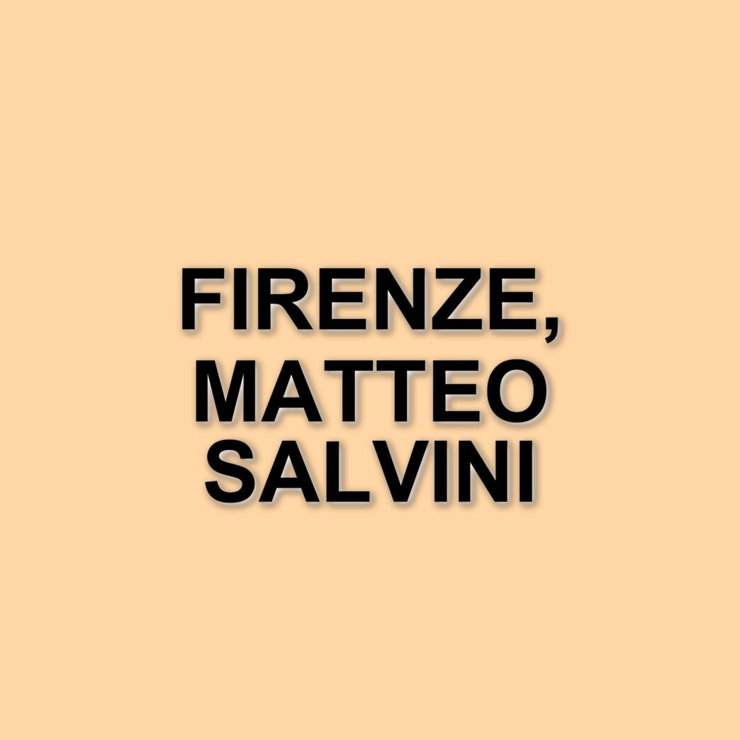 Congresso della Lega a Firenze: Matteo Salvini confermato segretario senza avversari