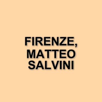 Congresso della Lega a Firenze: Matteo Salvini confermato segretario senza avversari