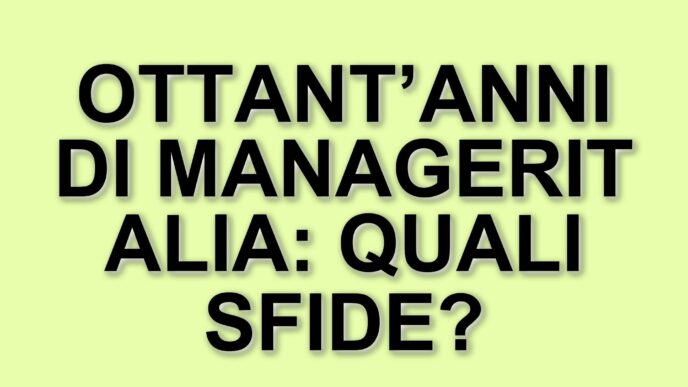 Ottant’anni di Manageritalia: un traguardo di crescita e innovazione nel mondo del lavoro