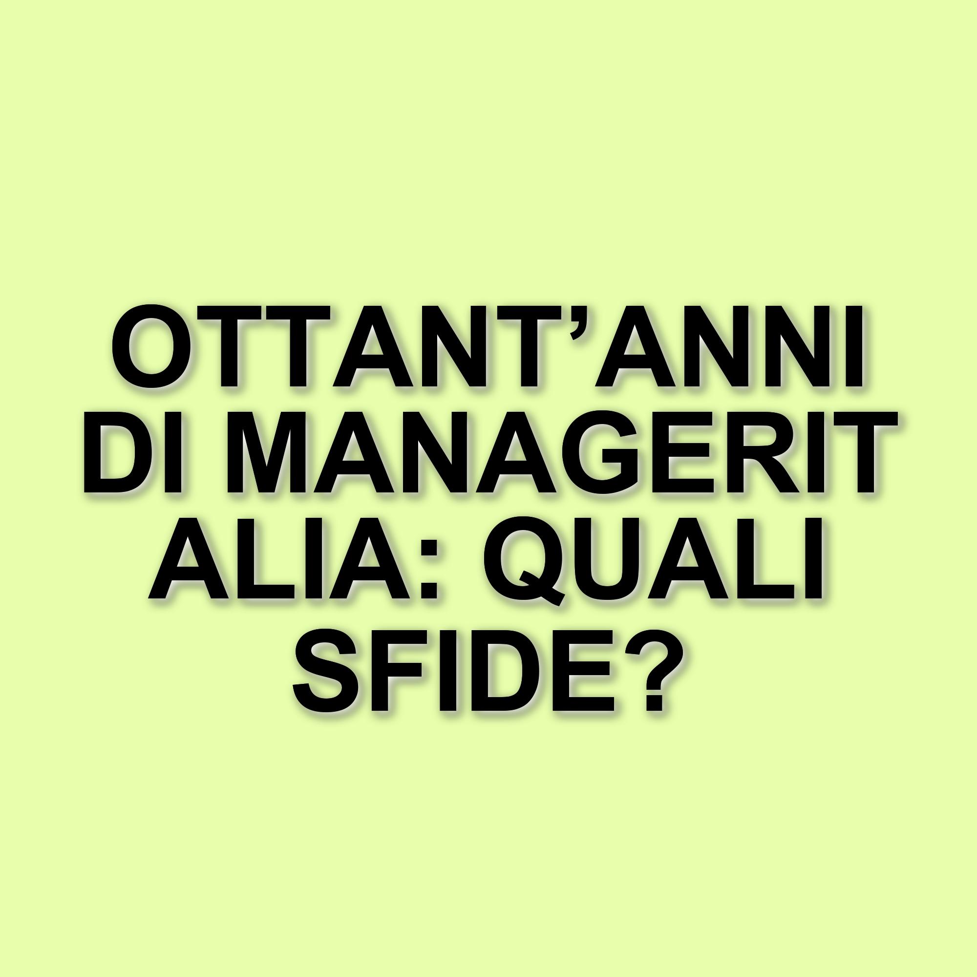 Ottant’anni di Manageritalia: un traguardo di crescita e innovazione nel mondo del lavoro