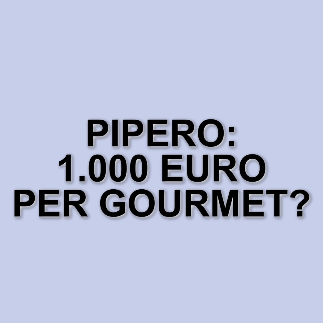 Offerta di lavoro a Roma: 1.000 euro per assaporare un menù degustazione stellato