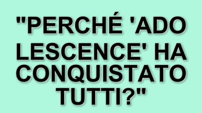 Adolescence: La nuova serie Netflix conquista la quarta posizione tra le più viste di sempre