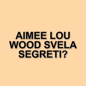 Aimee Lou Wood riflette sulle scene di sesso in Sex Education: l'importanza della selettività