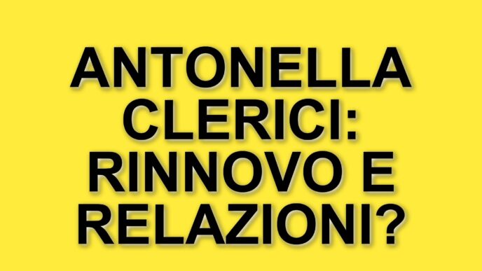 Antonella Clerici: rinnovo del contratto e riflessioni personali in un'intervista esclusiva