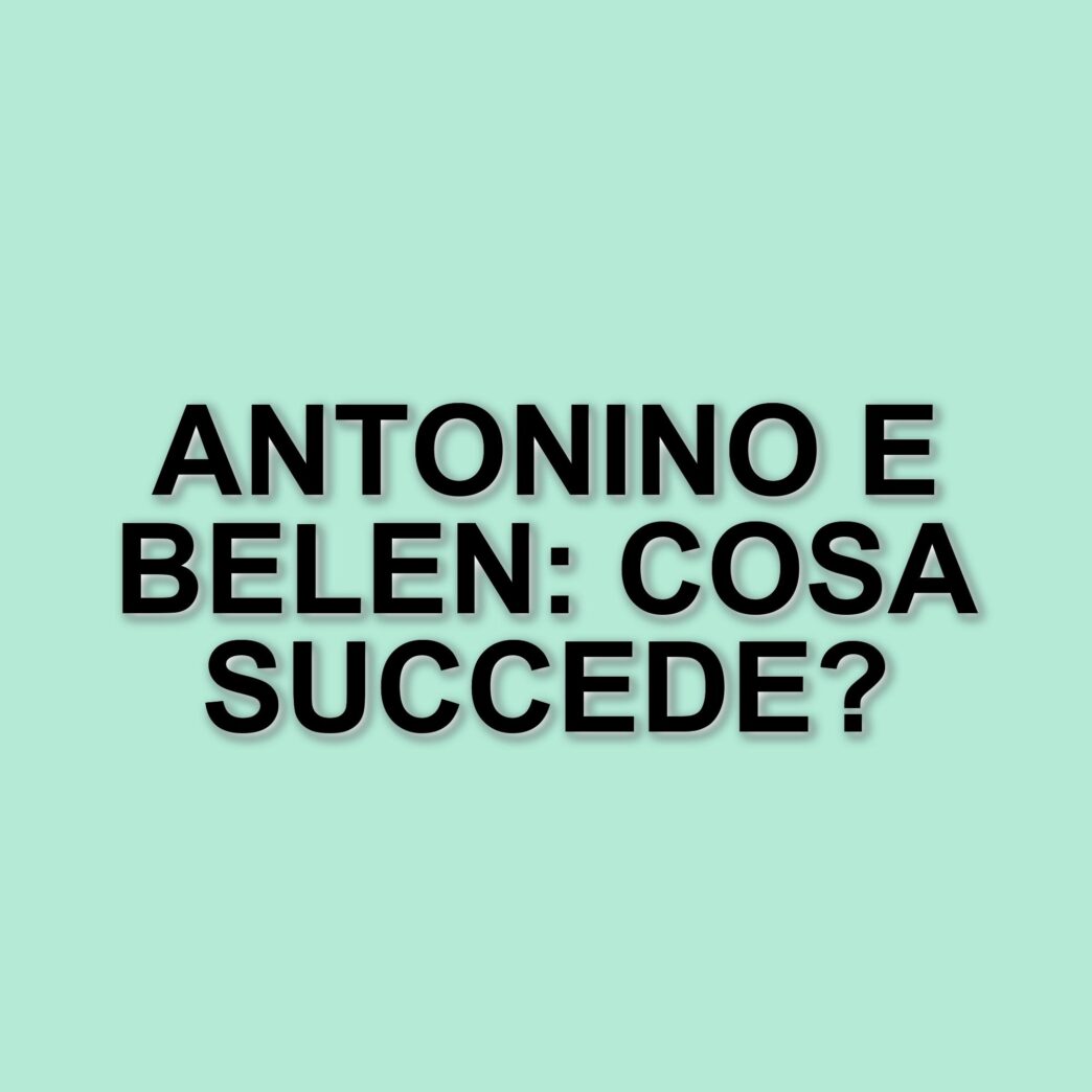 Antonino Spinalbese chiarisce il suo rapporto con Belen Rodriguez: ecco la verità