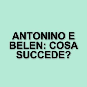 Antonino Spinalbese chiarisce il suo rapporto con Belen Rodriguez: ecco la verità