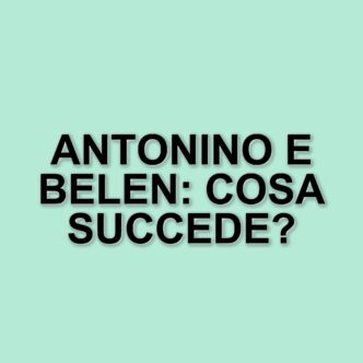 Antonino Spinalbese chiarisce il suo rapporto con Belen Rodriguez: ecco la verità