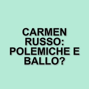 Carmen Russo brilla a Ne vedremo delle belle: la sua performance conquista il pubblico