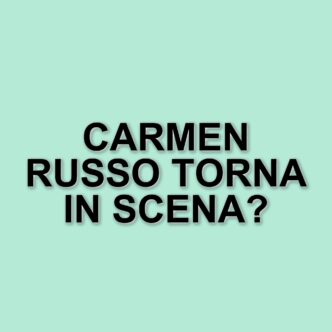 Carmen Russo: La showgirl italiana pronta a ritorna sul piccolo schermo
