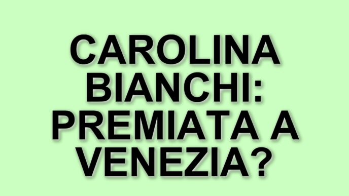 Carolina Bianchi premiata al Leone d’Argento della Biennale Danza: un riconoscimento alla sua arte audace