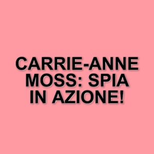 Carrie-Anne Moss si unisce al cast di FUBAR: ecco cosa aspettarsi dalla seconda stagione