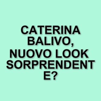 Caterina Balivo sorprende i fan con un audace cambio di look: capelli rosso ciliegia