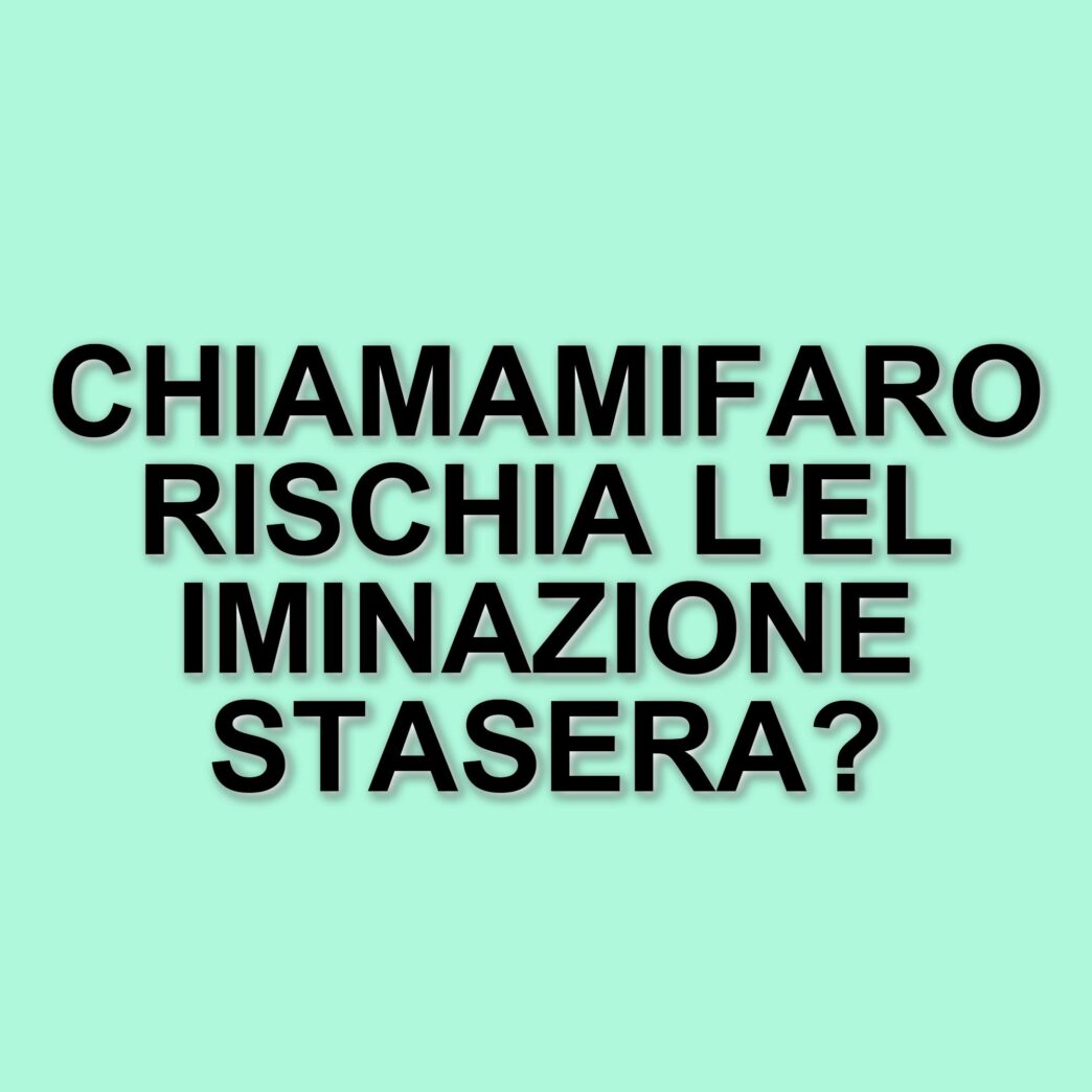 Chiamamifaro a rischio eliminazione ad Amici 24: le ultime novità sul talent di Canale 5