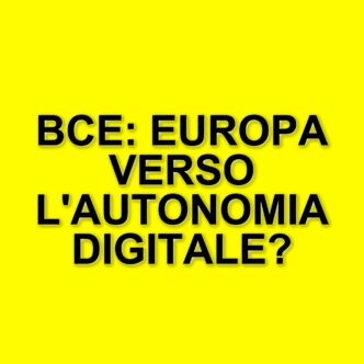 Christine Lagarde: L'Europa deve puntare all'indipendenza nei pagamenti digitali