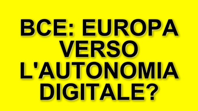 Christine Lagarde: L'Europa deve puntare all'indipendenza nei pagamenti digitali