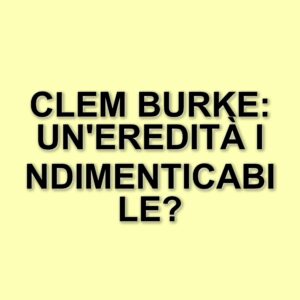 La scomparsa di Clem Burke, batterista dei Blondie: un addio che segna la musica rock
