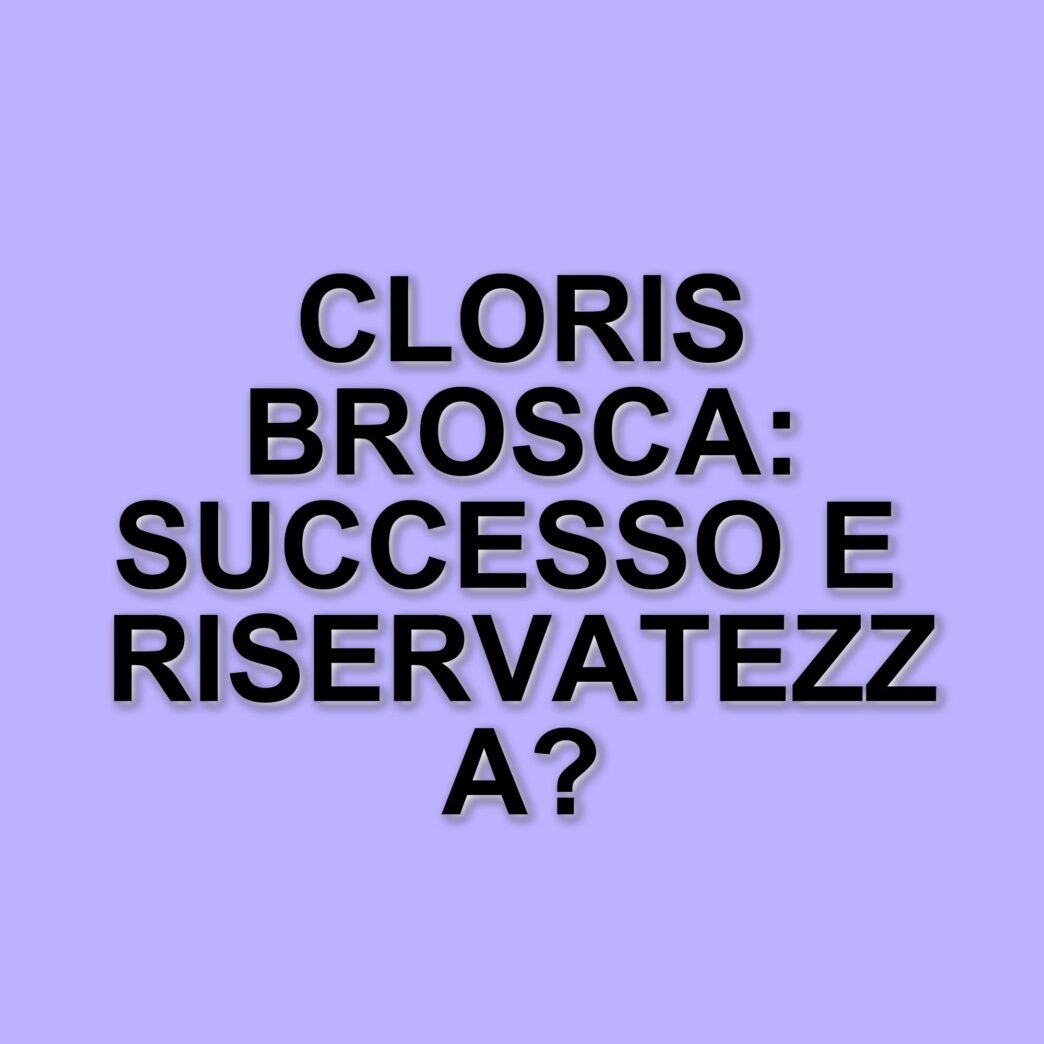 Cloris Brosca: la carriera e la vita privata dell'attrice napoletana che ha conquistato il pubblico