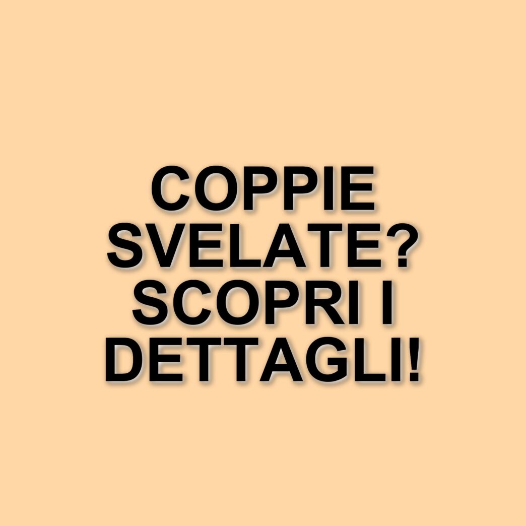 The Couple: Il nuovo reality show di Ilary Blasi svela le prime coppie in gioco