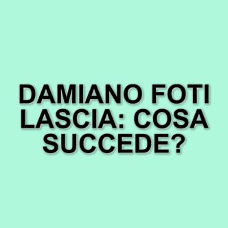 Damiano Foti lascia Uomini e Donne: accuse di bullismo e la sua verità