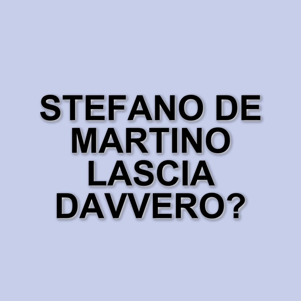 Ultima puntata di Stasera tutto è possibile: De Martino verso il cambio di conduzione?