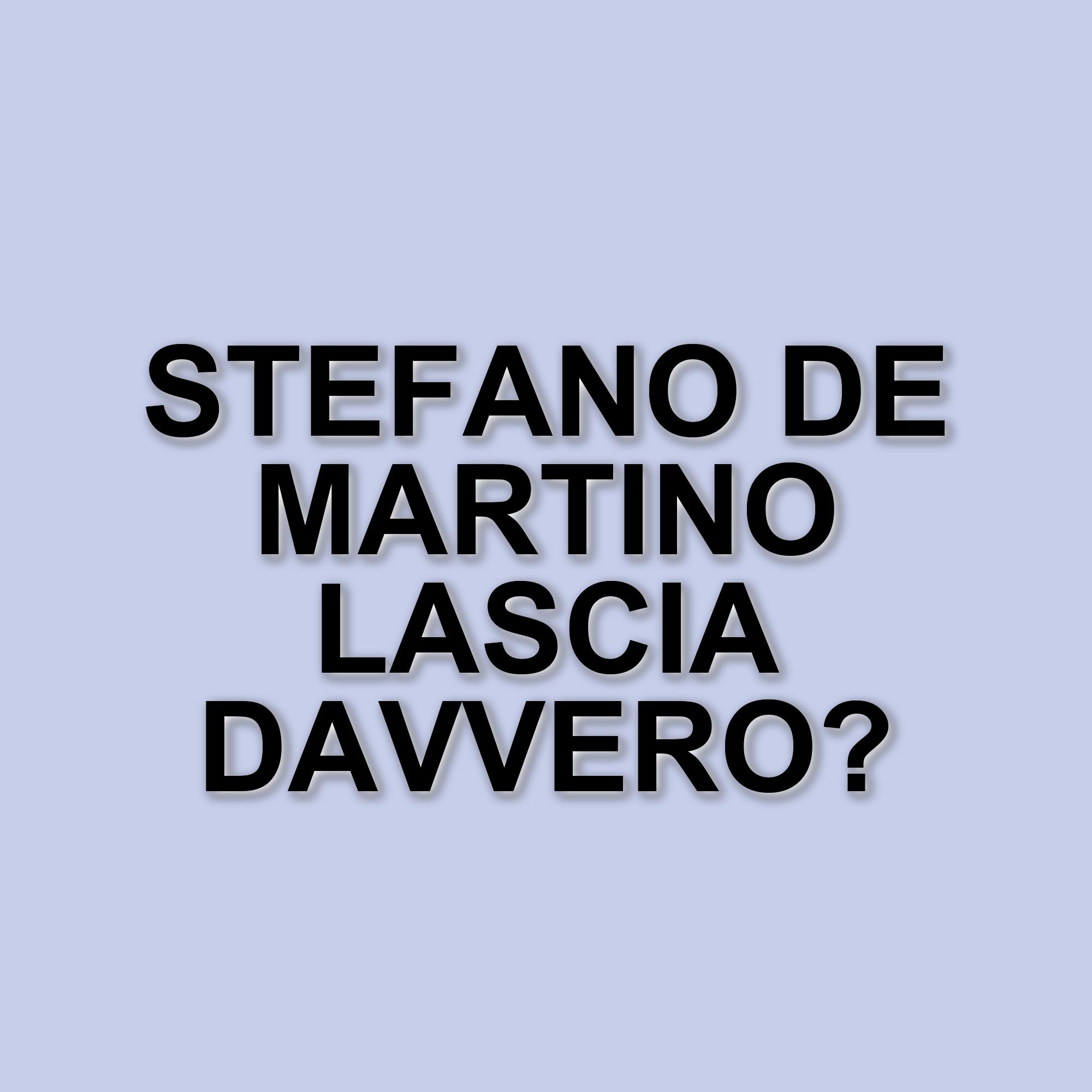 Ultima puntata di Stasera tutto è possibile: De Martino verso il cambio di conduzione?
