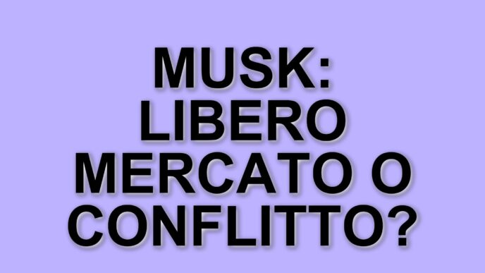 Elon Musk critica la linea protezionista di Trump sui dazi: il richiamo al libero mercato