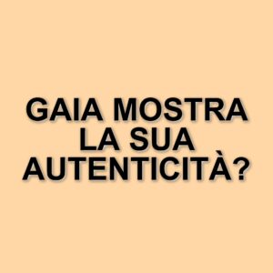 Gaia: la cantante di Sanremo sfida gli stereotipi mostrando la realtà dell'acne